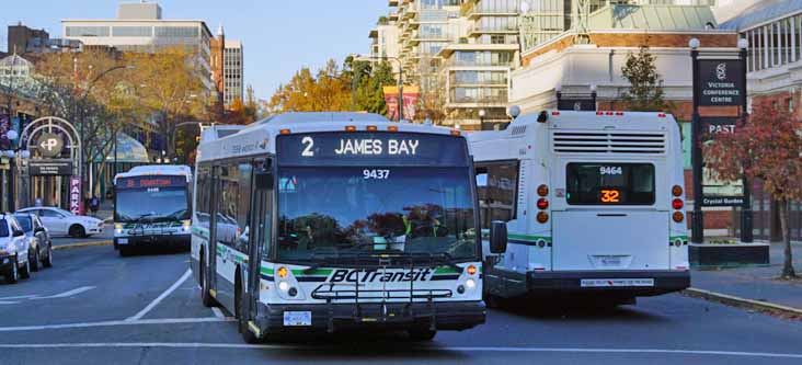 BC Transit NovaBus LFS 9440, 9437 & 9464